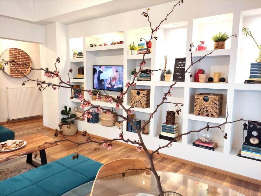 Voukamvilia Boutique Apartment Ágios Matthaíos Eksteriør bilde